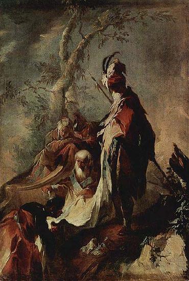 Franz Anton Maulbertsch Der Apostel Philippus tauft einen Eunuchen France oil painting art